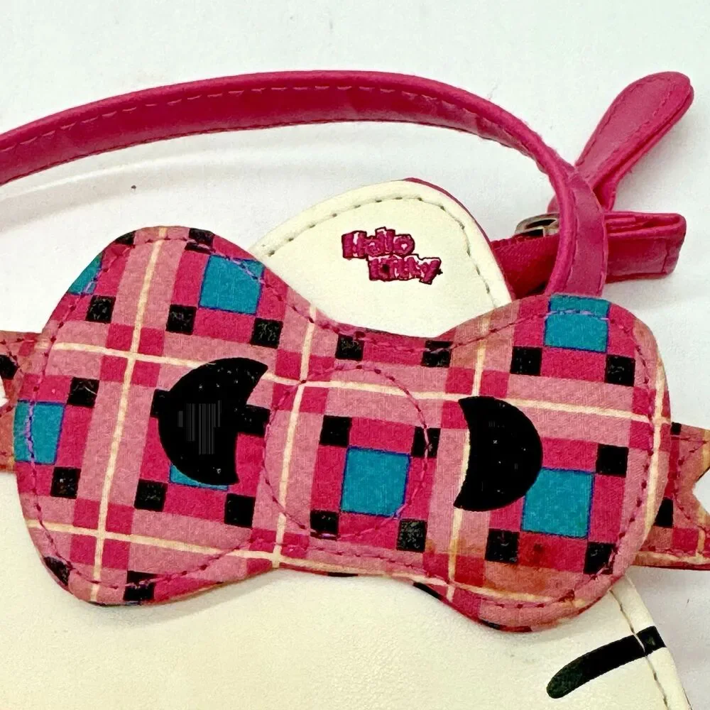 Sanrio Hello Kitty Girl's Shoulder Bag Hot Pink Zip Top 2 Interior Pockets Cute!